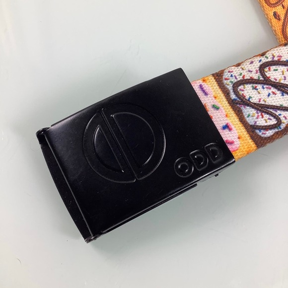 ODD Sox Pop Tarts Novelty Nylon Web Ajustable Belt Size L EUC - Picture 11 of 12